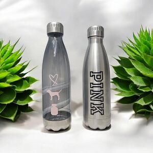 Discontiuned 2 Water Bottles Victoria Secrets/ PINK